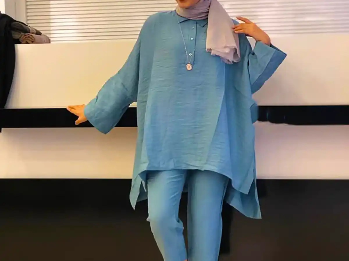 ست خونگی شومیز شلوار زنانه
