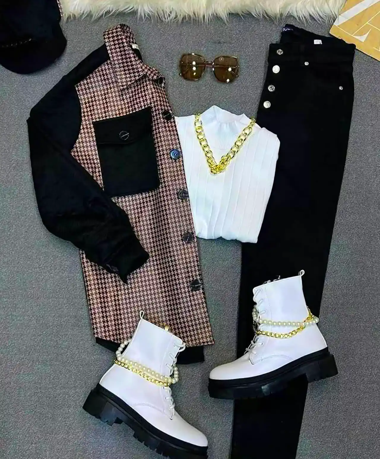 ست پاییزی شیک دخترانه