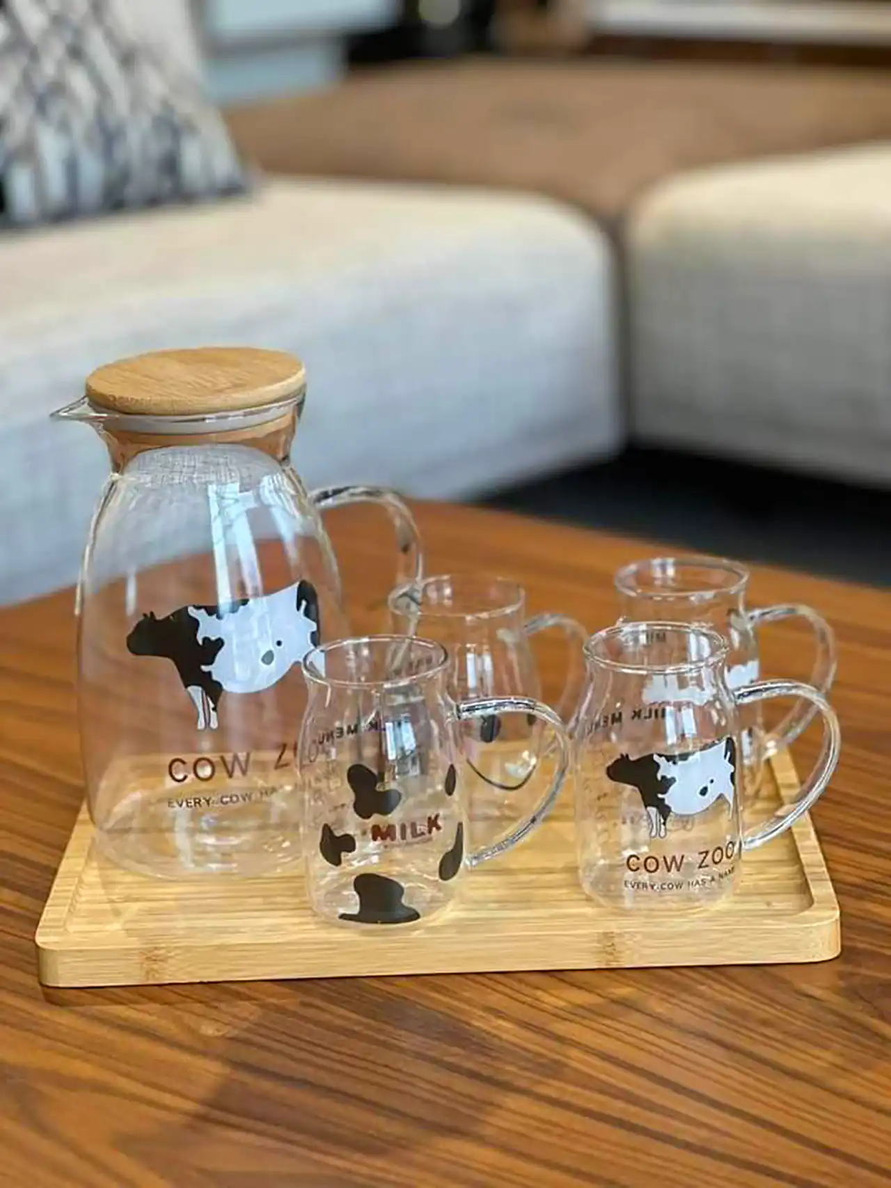 ست پارچ لیوان شربت خوری