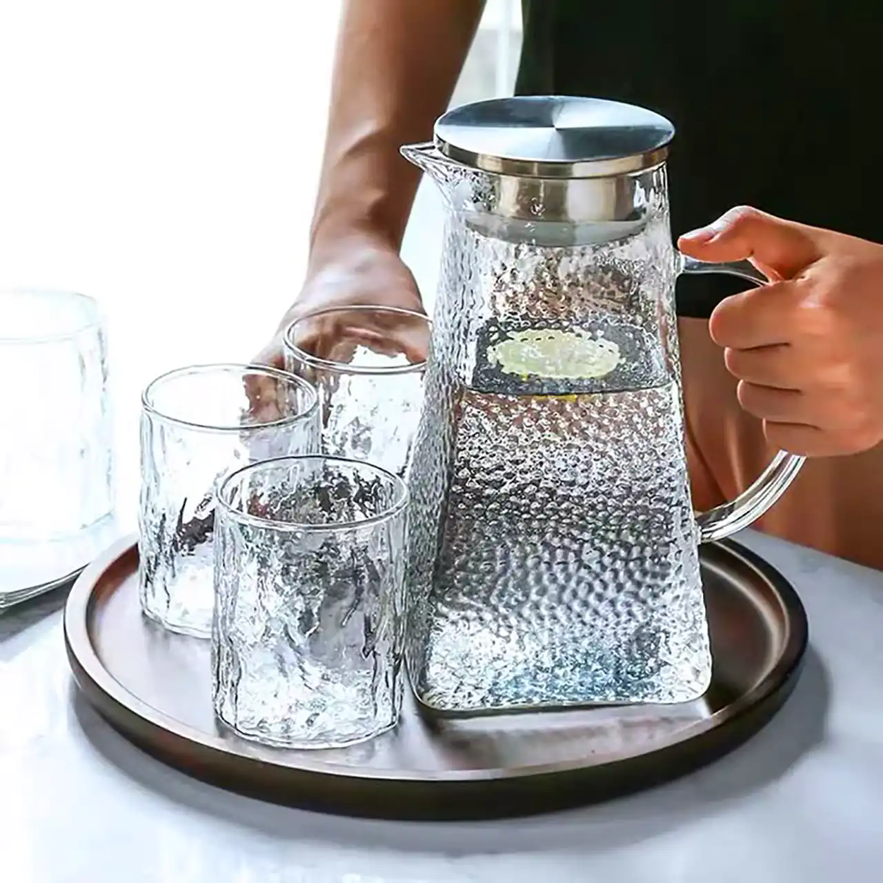 ست پارچ لیوان شربت خوری