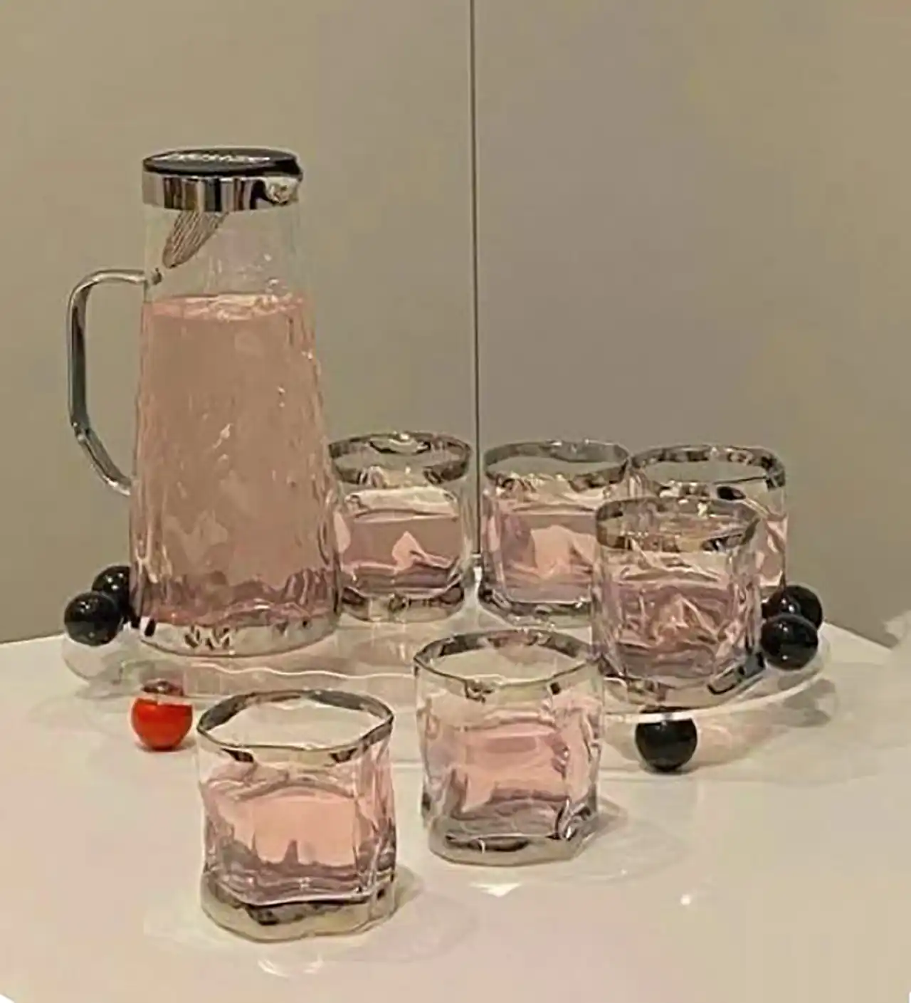ست پارچ لیوان شربت خوری