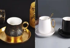 ست فنجون نعلبکی شیک + زیباترین و خاص ترین مدل های ست فنجون نعلبکی برای پذیرایی از مهمان