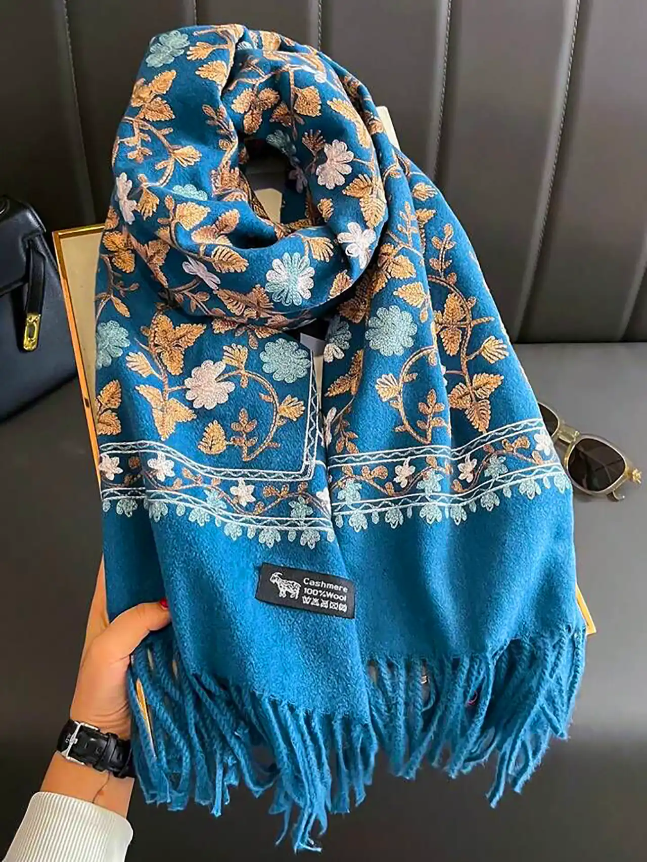 شال ضخیم پاییزی