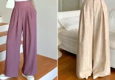 شلوار پارچه ای ترند تابستانه