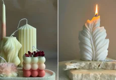 شمع تزئینی زیبا و جذاب