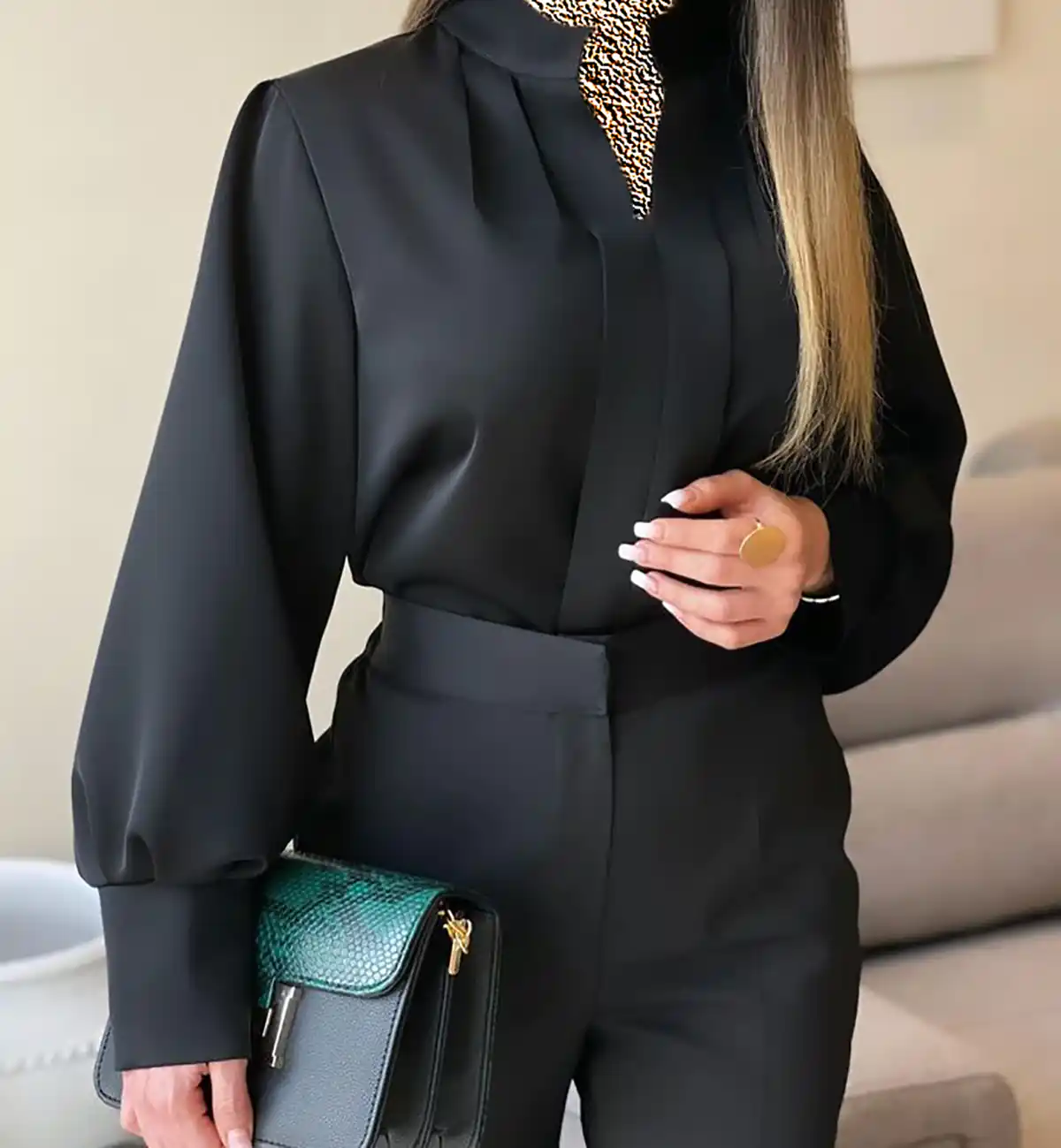 شومیز دخترانه ساتن ترند