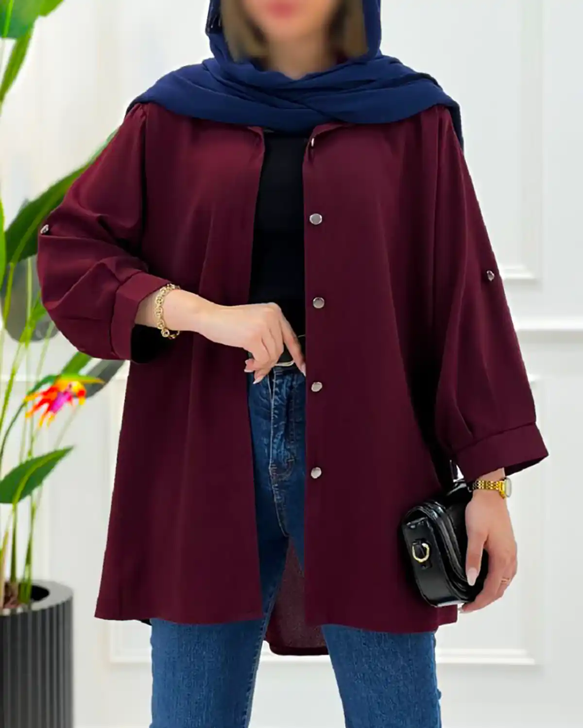 شومیز دکمه ای زنانه