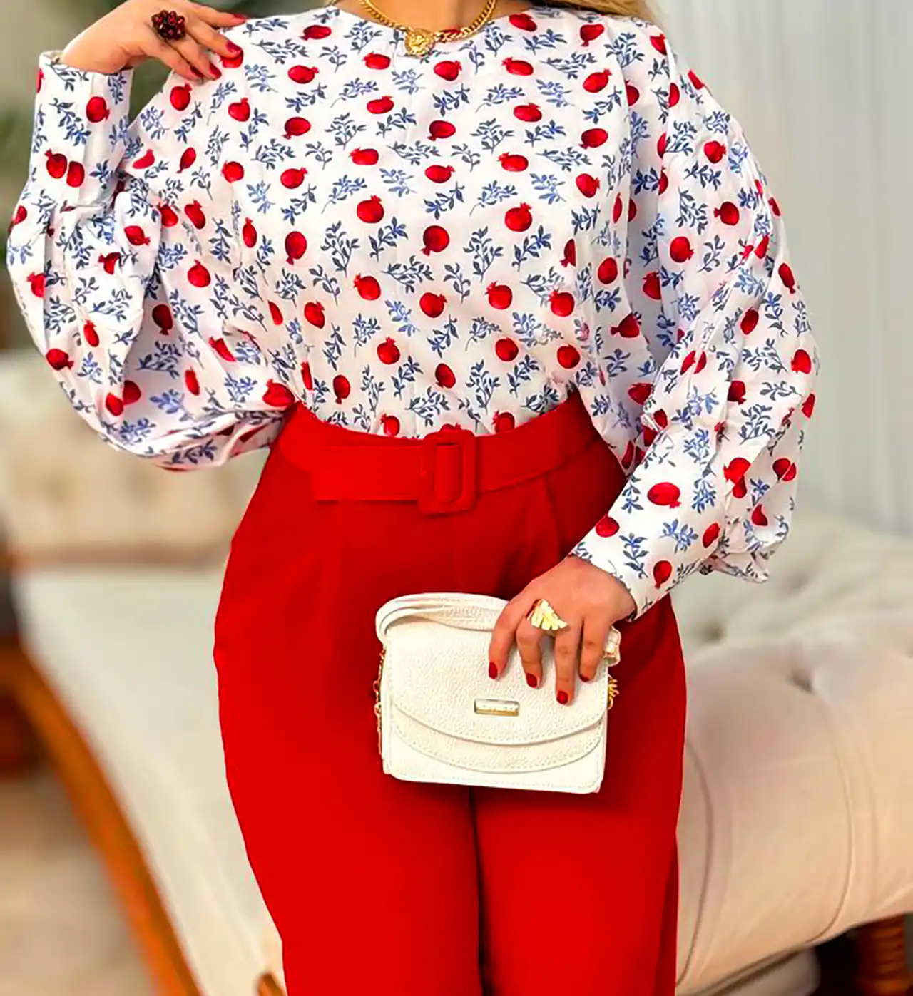 شومیز پوشیده شیک