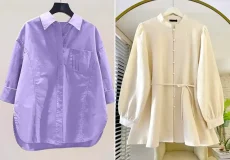 شومیز رنگی شیک و ساده