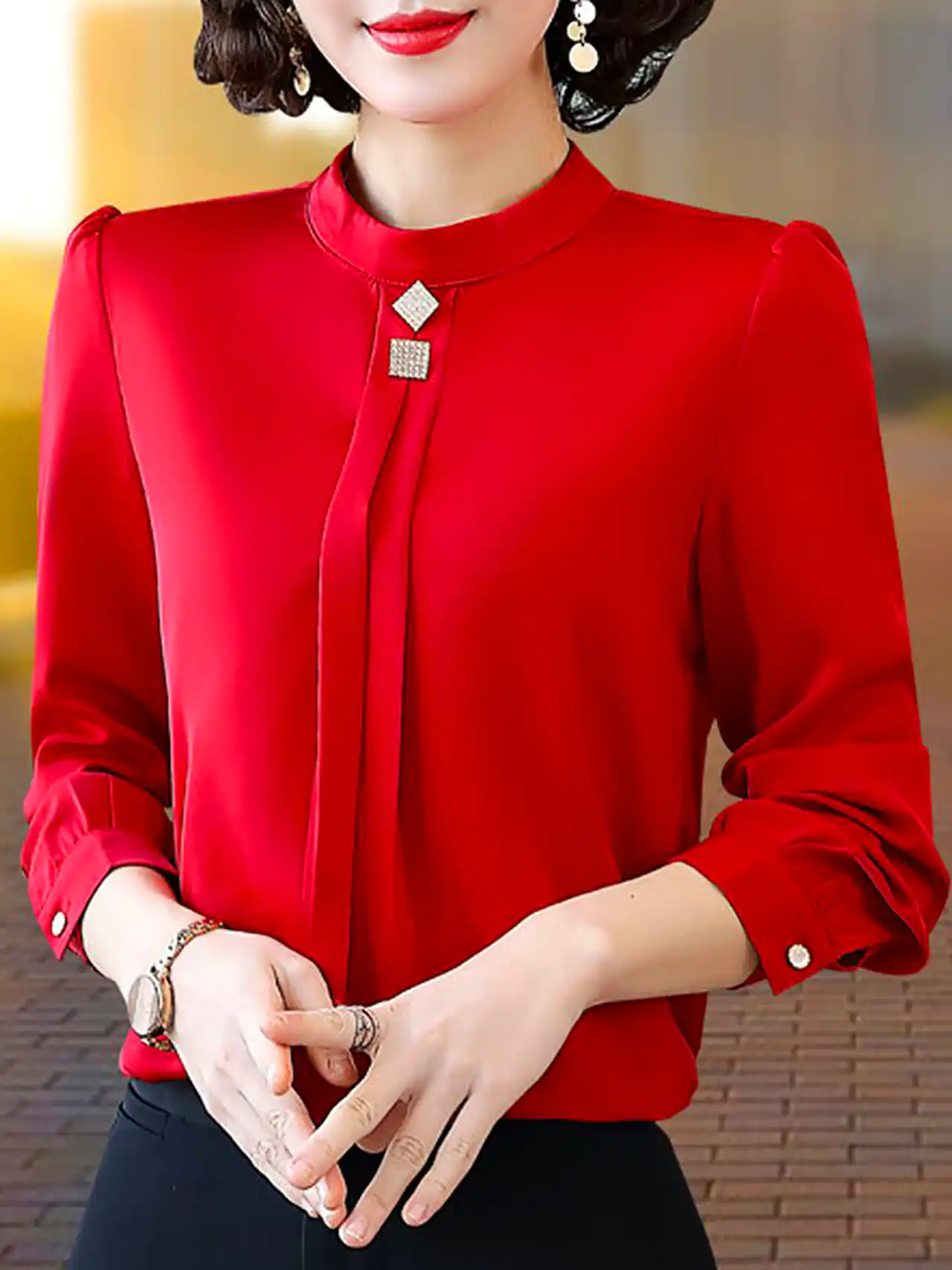 شومیز شیک قرمز