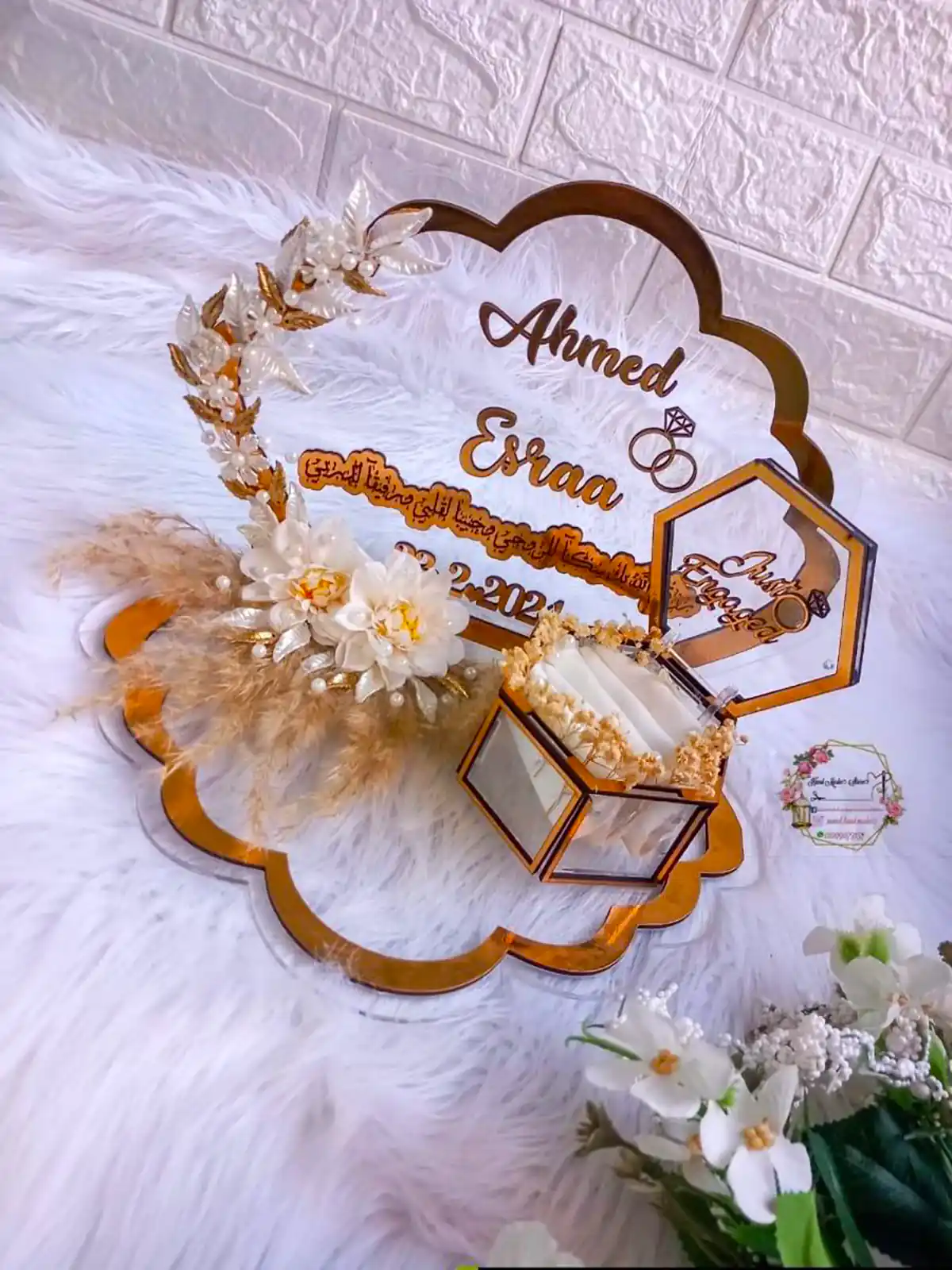 استند حلقه شیک و خاص عقد