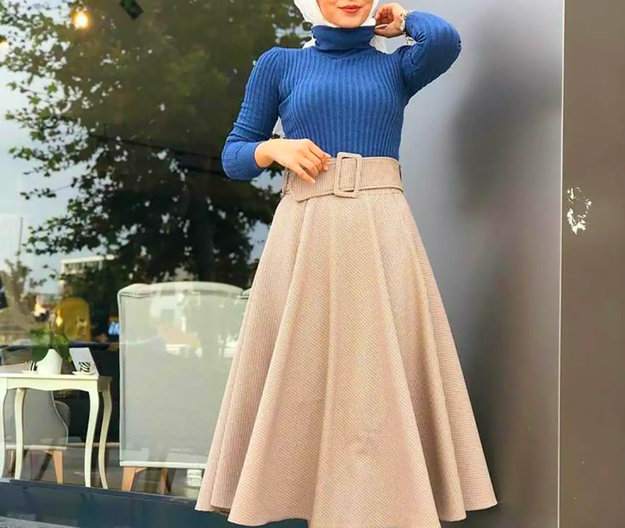 استایل بلوز دامن شیک