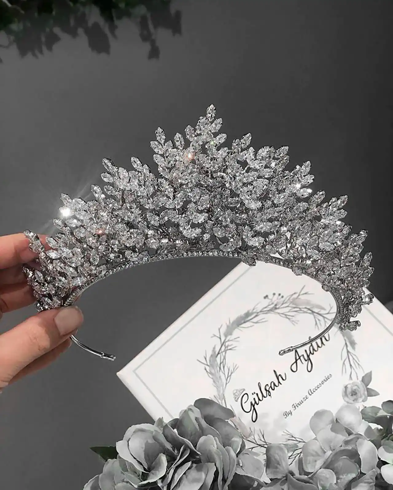 تاج جواهری عروس