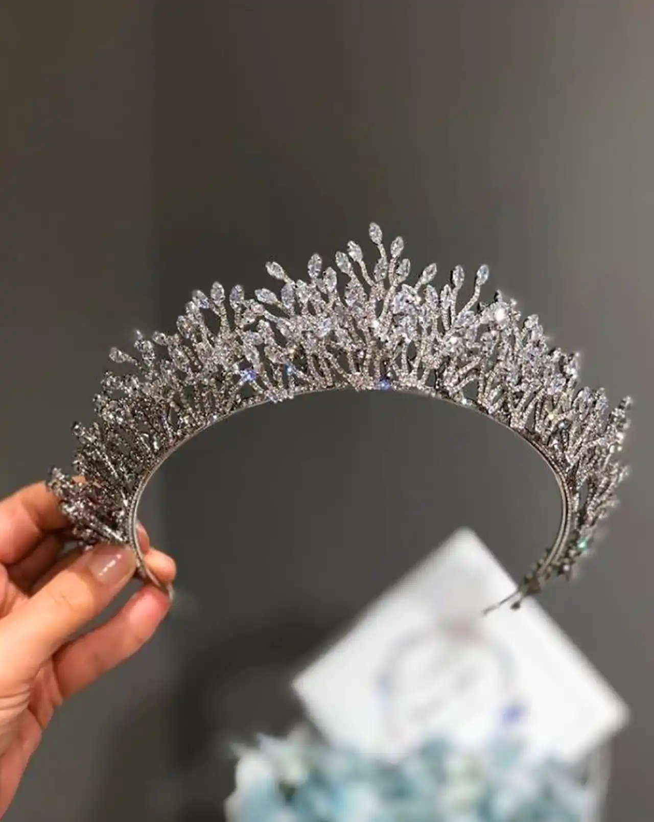 تاج جواهری عروس