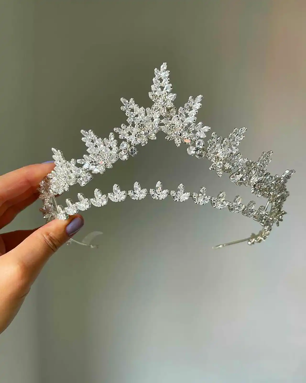 تاج جواهری عروس