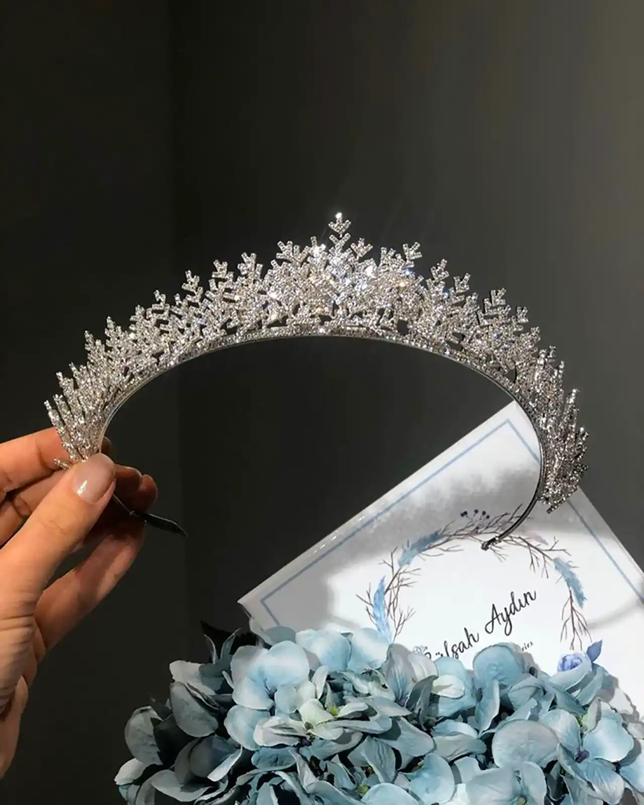 تاج جواهری عروس