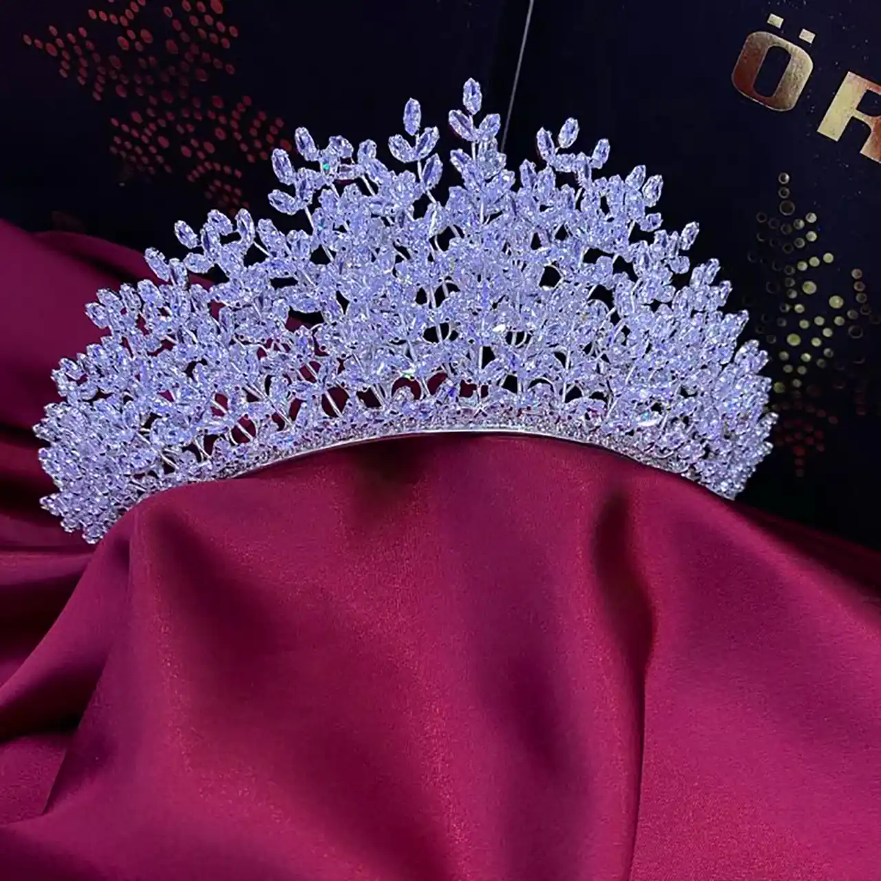 تاج جواهری عروس