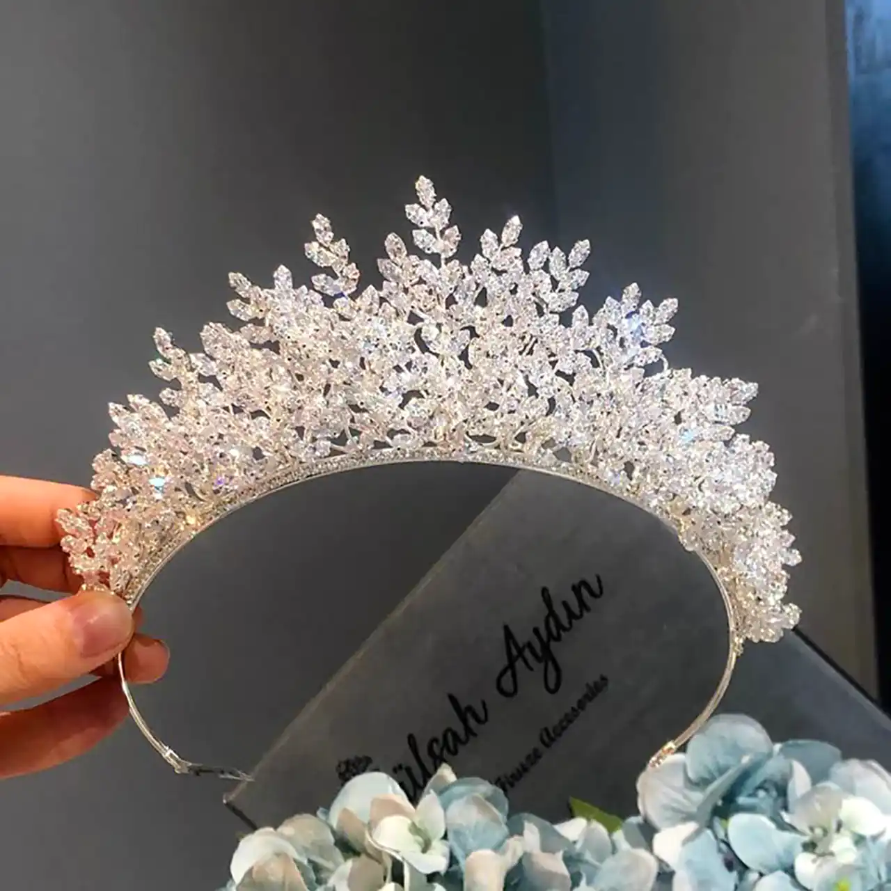 تاج جواهری عروس