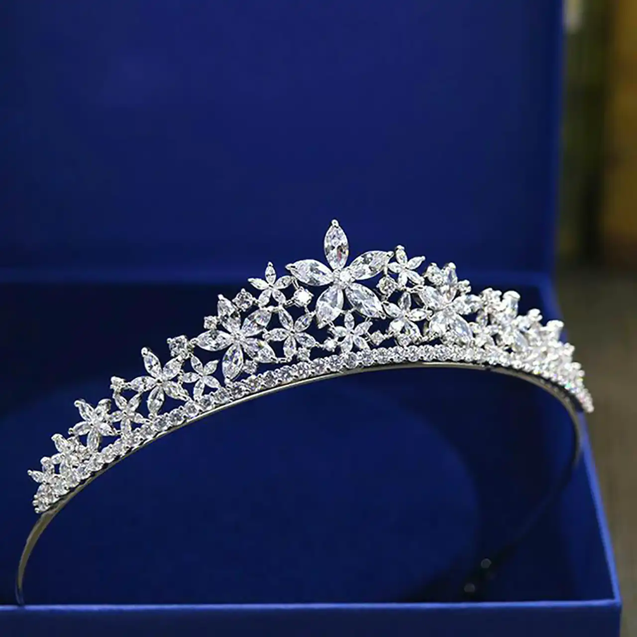 تاج جواهری عروس