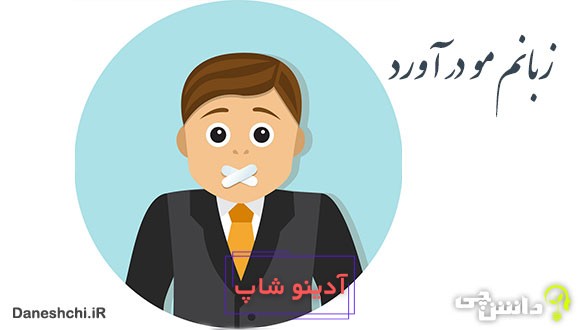 معنی زبانم مو در آورد