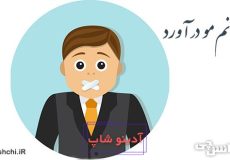 معنی زبانم مو در آورد