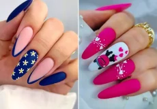 طراحی ناخن باکلاس و بینظیر