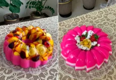 تزئین ژله مجلسی زیبا