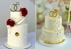 تزئین کیک عقد جذاب؛ ۱۵ مدل کیک شیک و زیبا برای جشن عقد