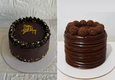 تزئین کیک شکلاتی جذاب
