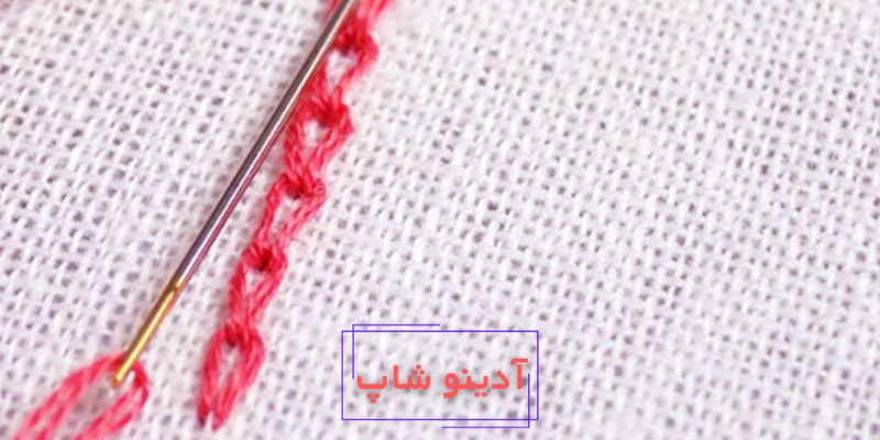 آموزش دوخت کوتاه بلند در گلدوزی