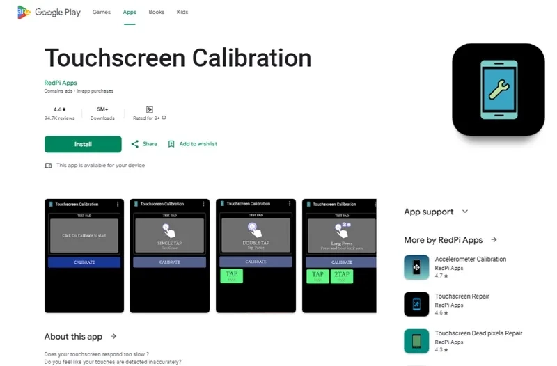 کالیبره کردن تاچ گوشی سامسونگ