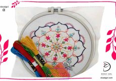 آموزش کار با کارگاه گلدوزی