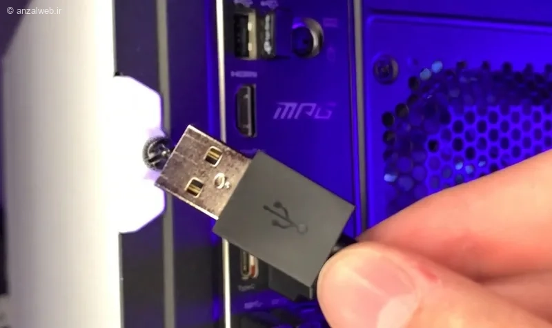 شارژ دسته ps5 با شارژر موبایل