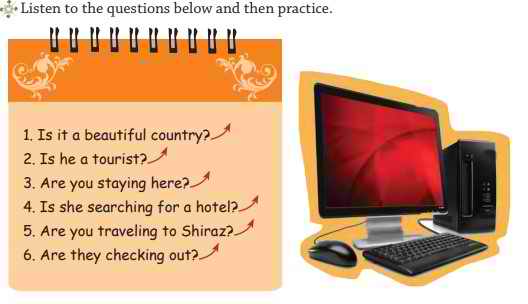 معنی صفحه 34 درس دوم زبان نهم