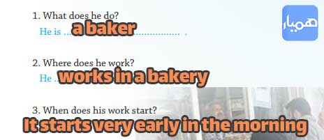 جواب تمرین صفحه 72 زبان انگلیسی نهم