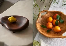 ظرف چوبی مدرن زیبا