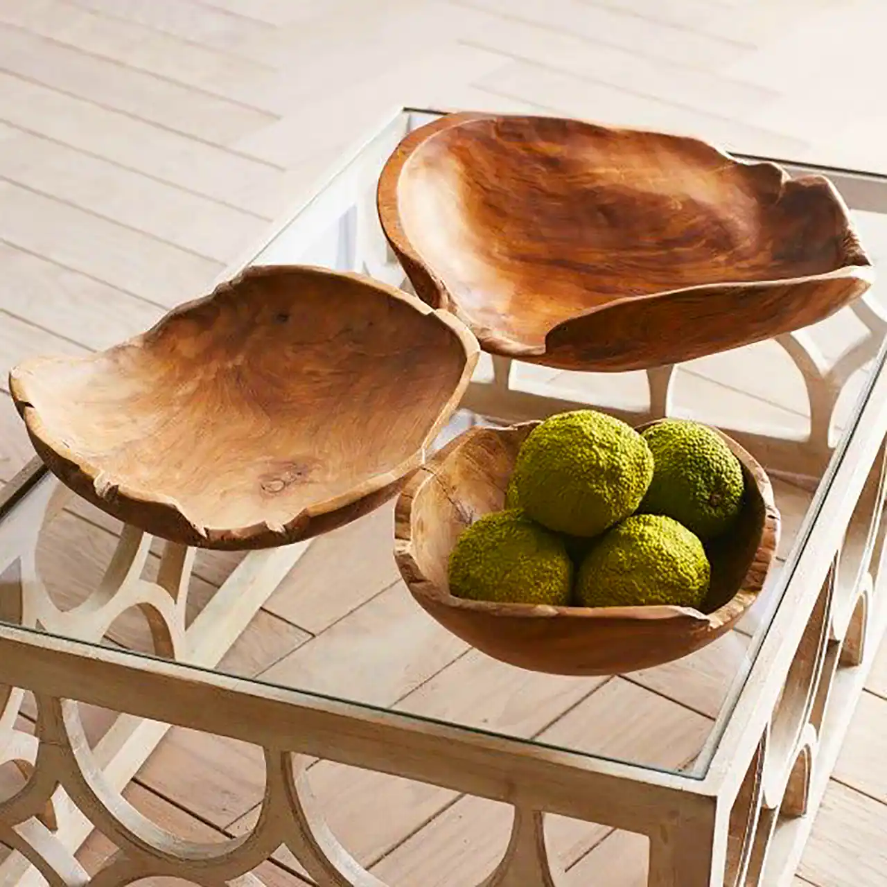 ظرف چوبی مدرن زیبا