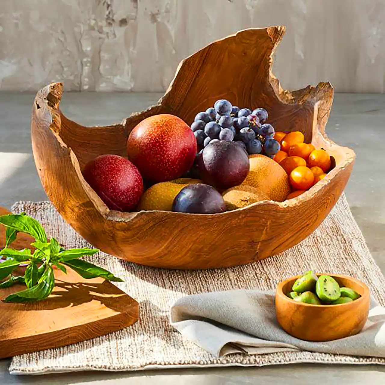 ظرف چوبی مدرن زیبا