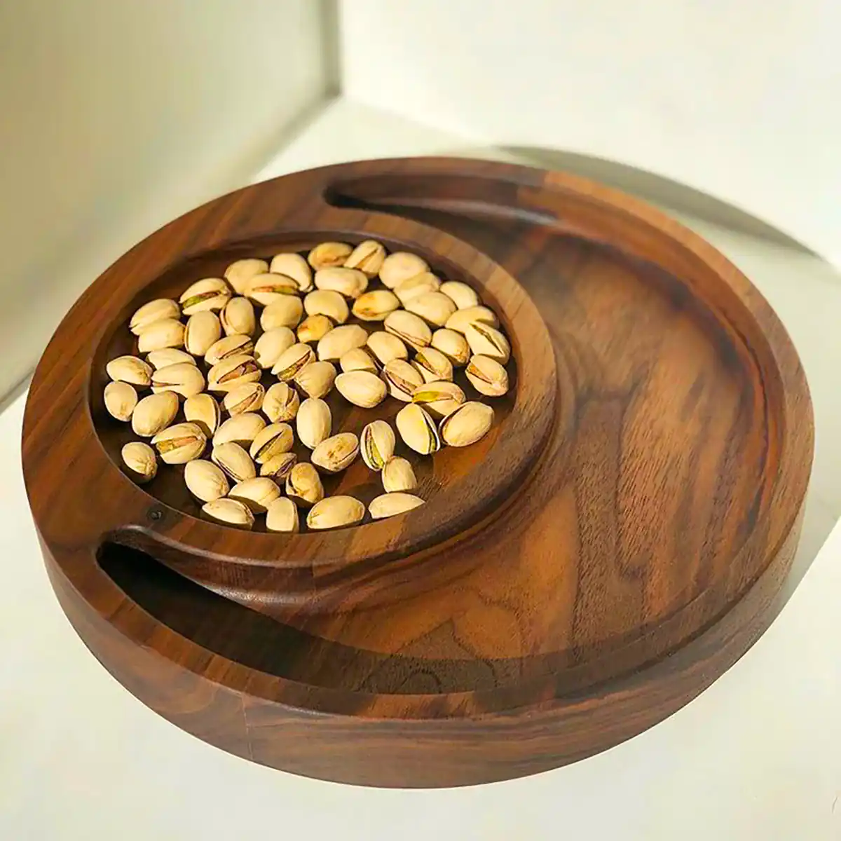 ظرف مزه چوبی مدرن