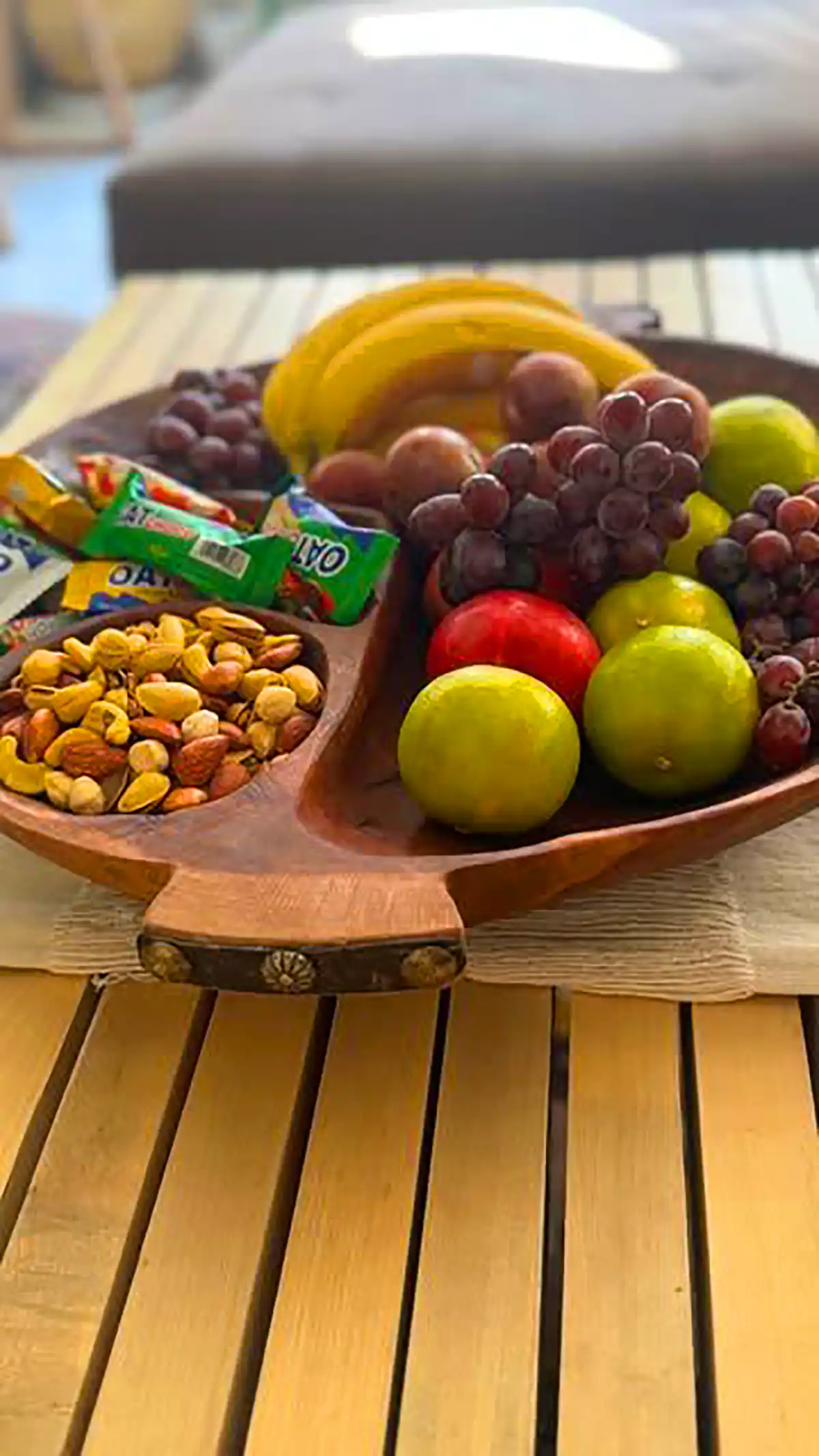 ظرف مزه چوبی مدرن