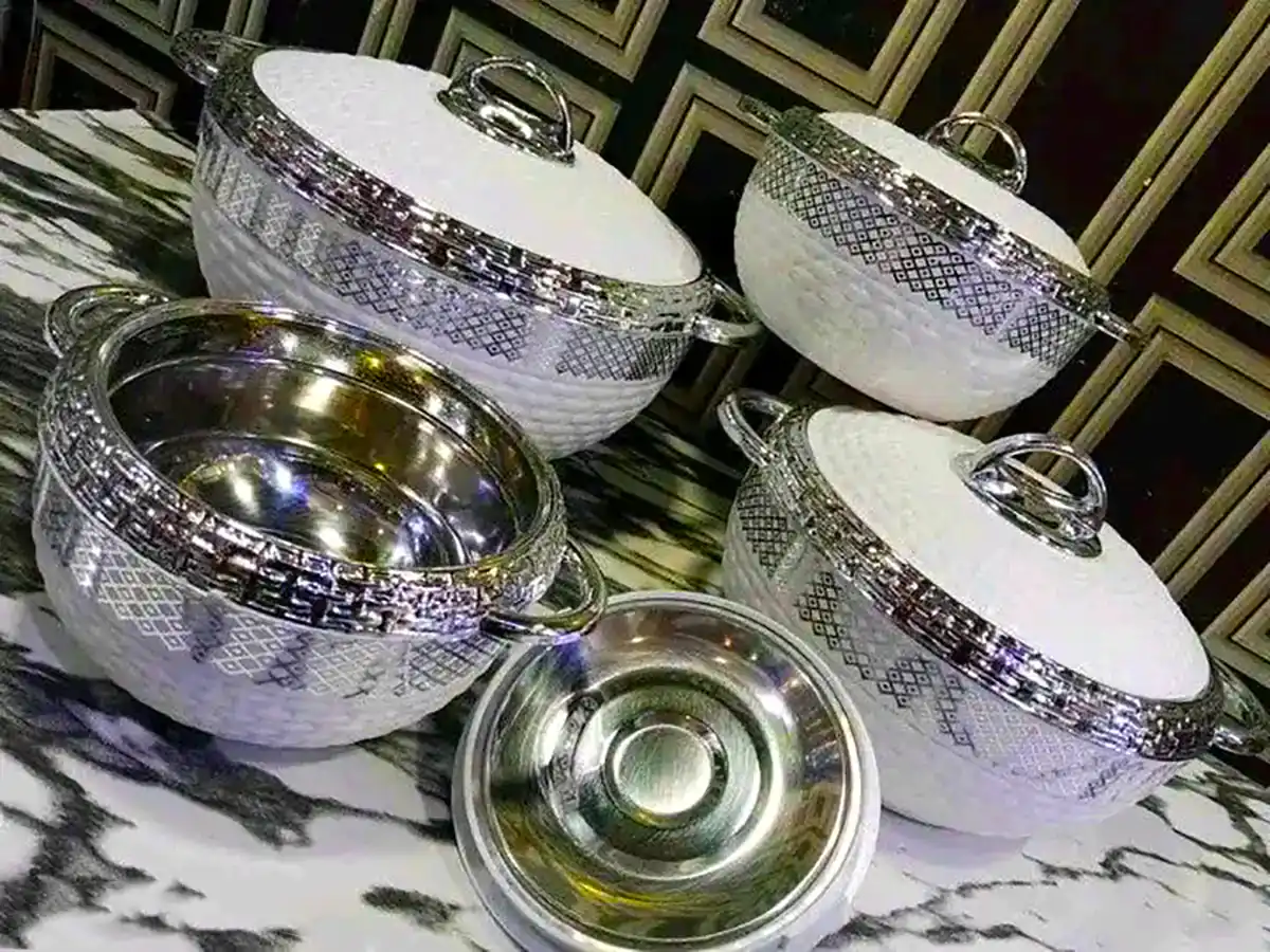 ظروف استیل آشپزخانه