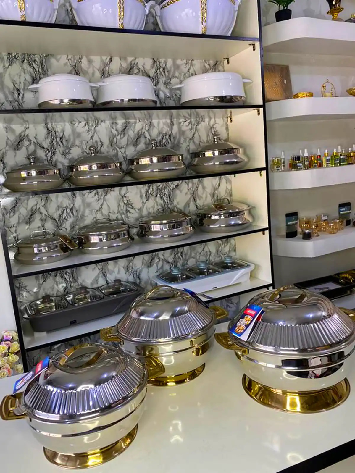 ظروف استیل آشپزخانه