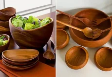 ظروف چوبی شیک و مدرن