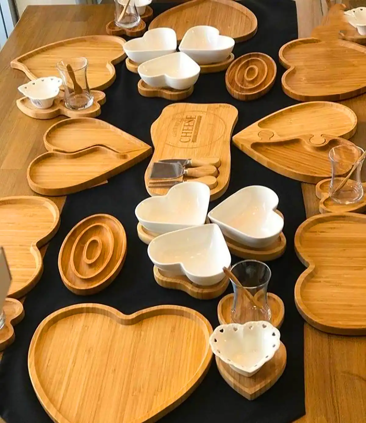 ظروف چوبی شیک و مدرن
