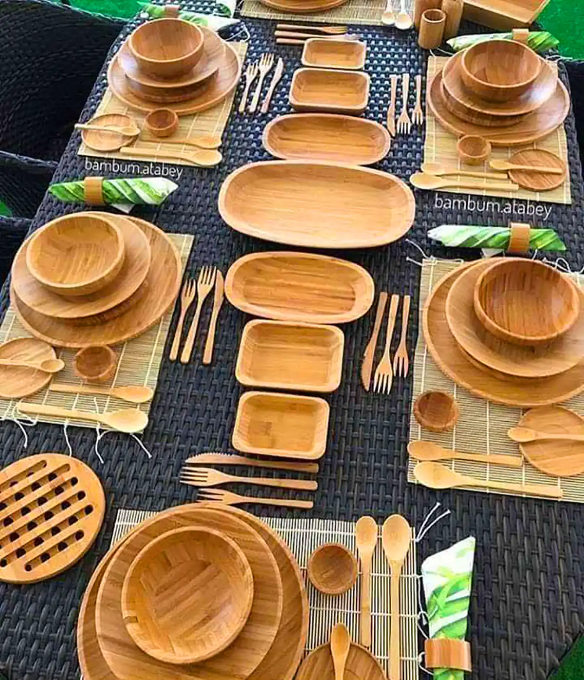 ظروف چوبی شیک و مدرن