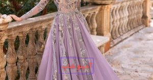 طرح جواهردوزی روی لباس مجلسی