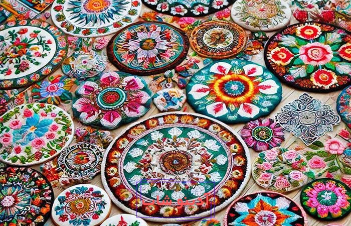 انواع سوزن‌دوزی: هنر اصیل و رنگارنگ ایرانی