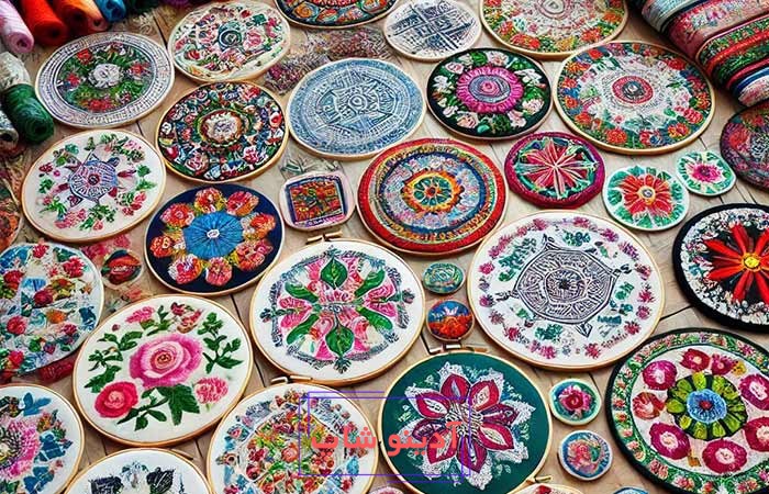 کاربردهای مختلف انواع سوزن‌دوزی 