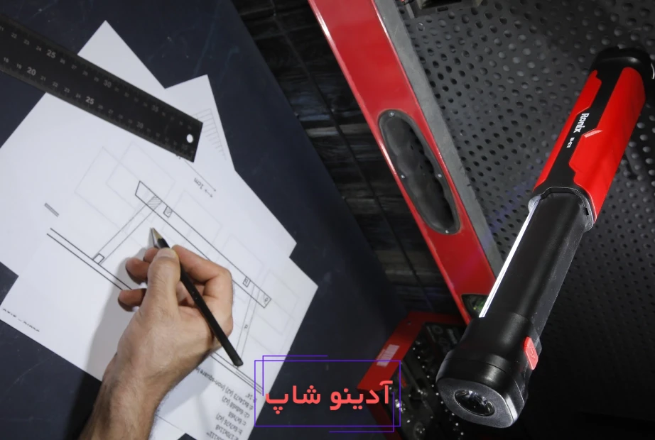 چراغ قوه شارژی رونیکس مدل RH-4279