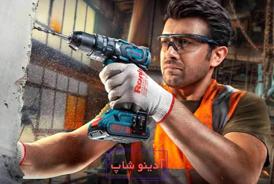 کار با دریل شارژی رونیکس